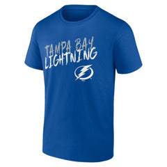 Tampa Bay Lightning Hustle Personalized Name & Number T-Shirt - Blue - NHL 203921117