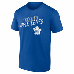 Toronto Maple Leafs Big & Tall Hustle Personalized Name & Number T-Shirt - Blue - NHL 203921119
