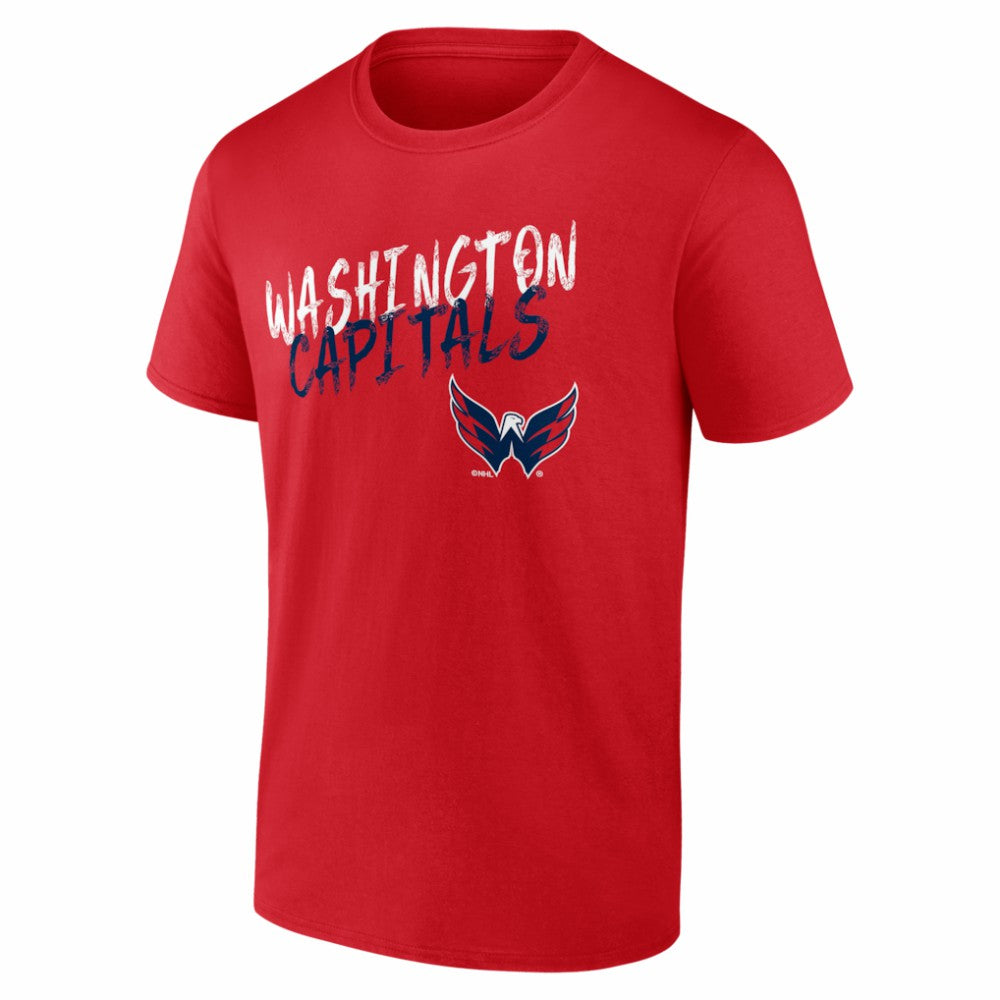 Washington Capitals Big & Tall Hustle Personalized Name & Number T-Shirt - Red - NHL 203921136