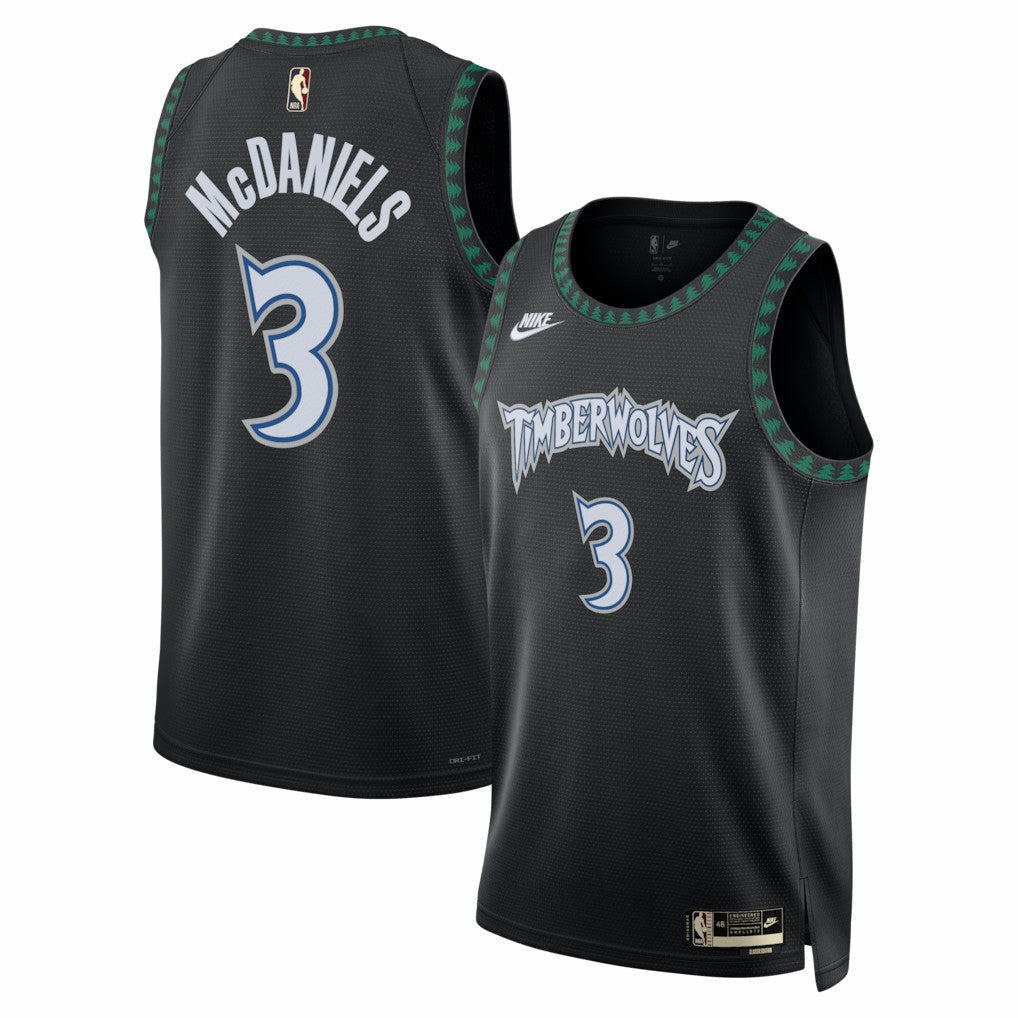 Jaden McDaniels Minnesota Timberwolves Unisex Swingman Jersey Classic Edition Black | Nike online