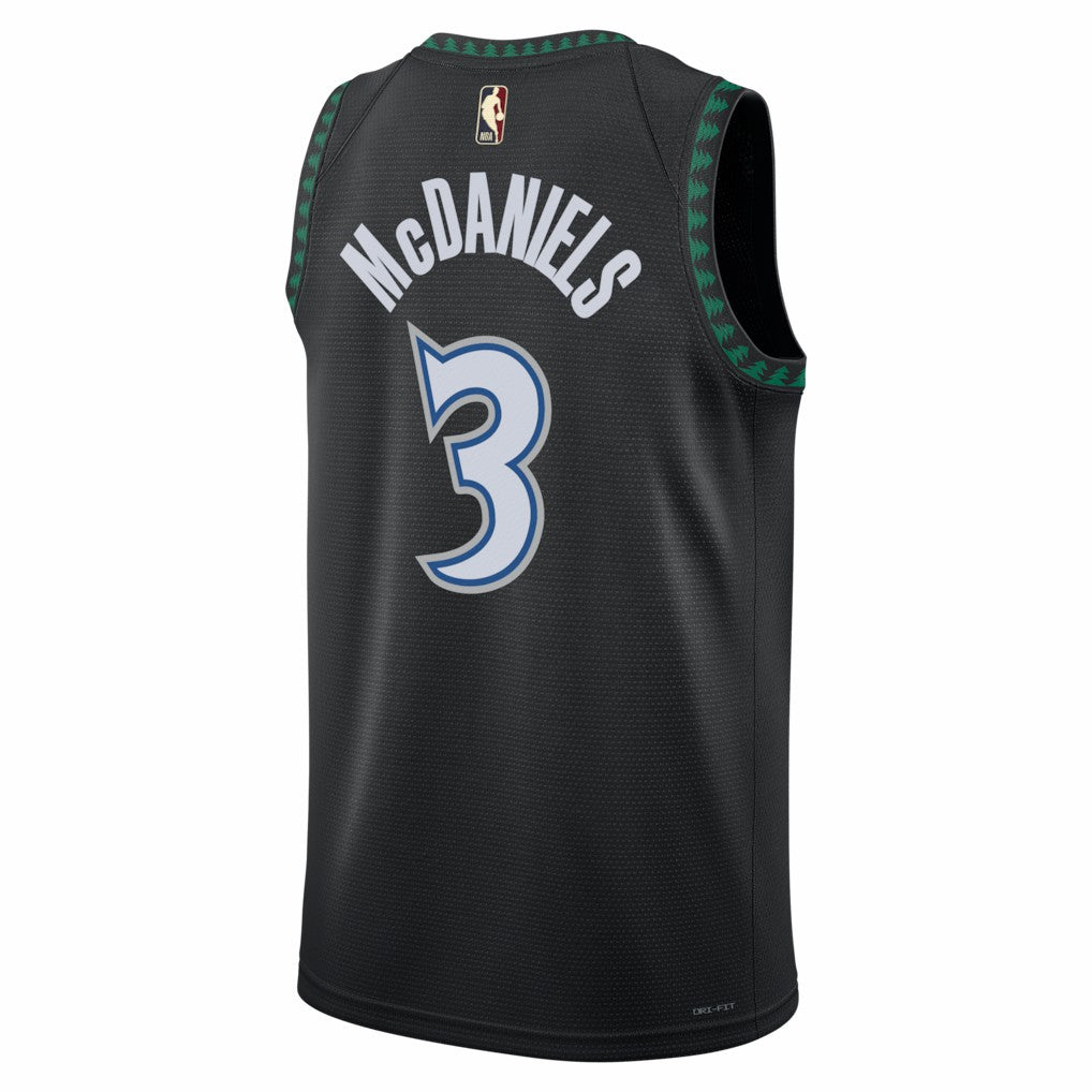 Jaden McDaniels Minnesota Timberwolves Unisex Swingman Jersey Classic Edition Black | Nike online