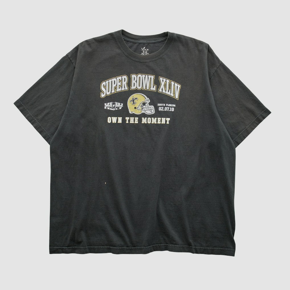 Fanatics New Orleans Saints 2010 T-shirt Black Vintage