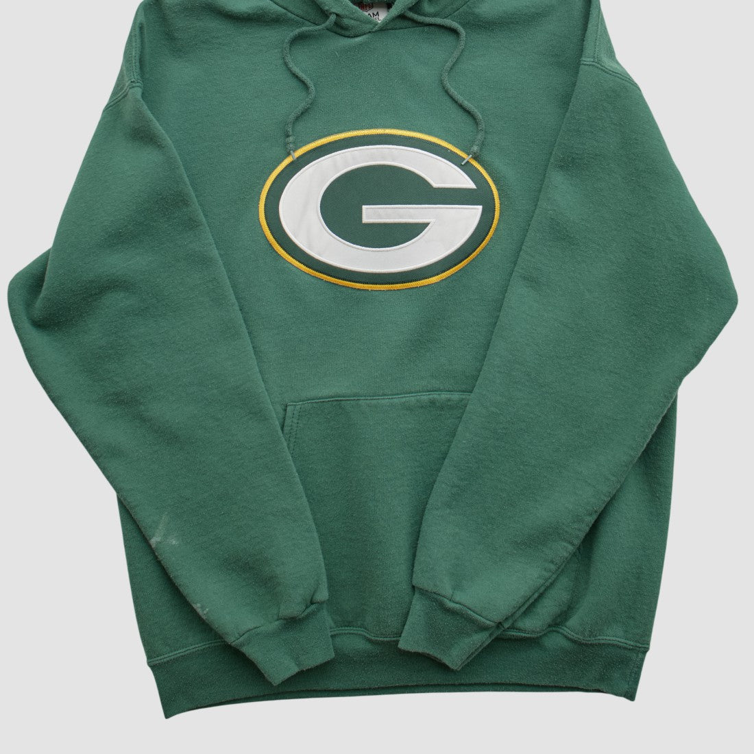 Fanatics Green Bay Packers NFL 2010s Hooded Pullover Sweatshirt Green Vintage
