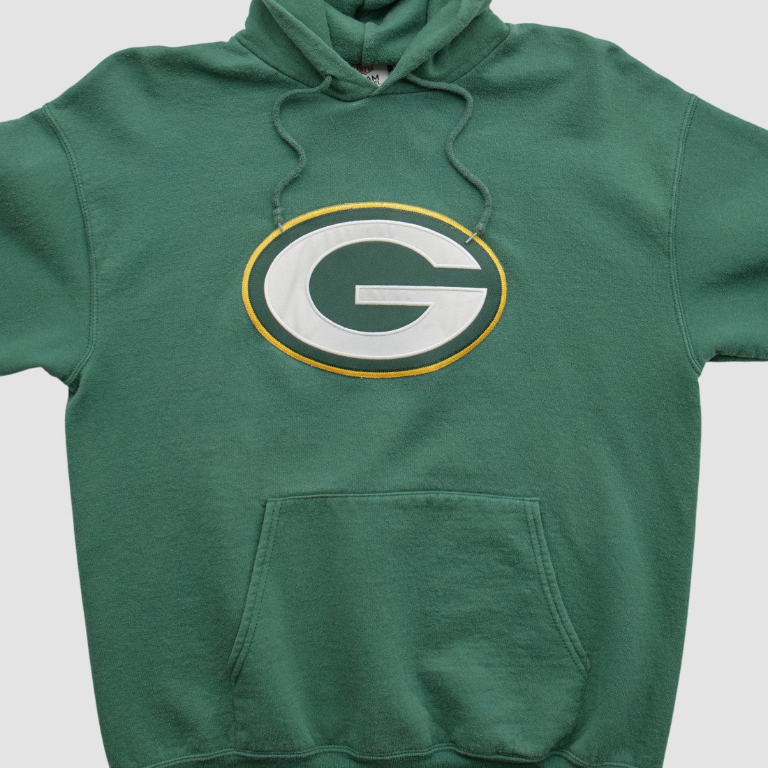 Fanatics Green Bay Packers NFL 2010s Hooded Pullover Sweatshirt Green Vintage