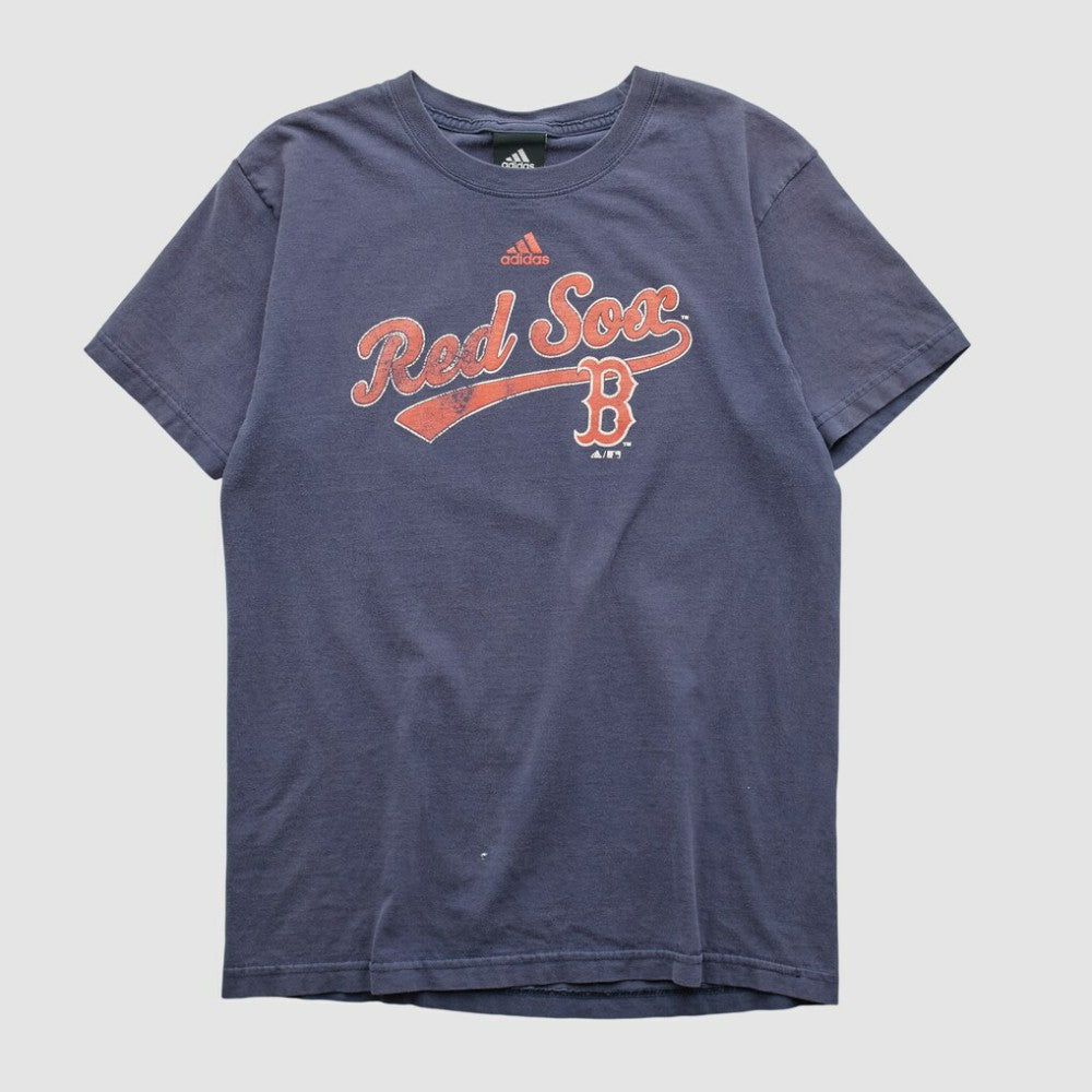 Boston Red Sox Adidas T-shirt - Navy - Vintage - Fanatics Sale