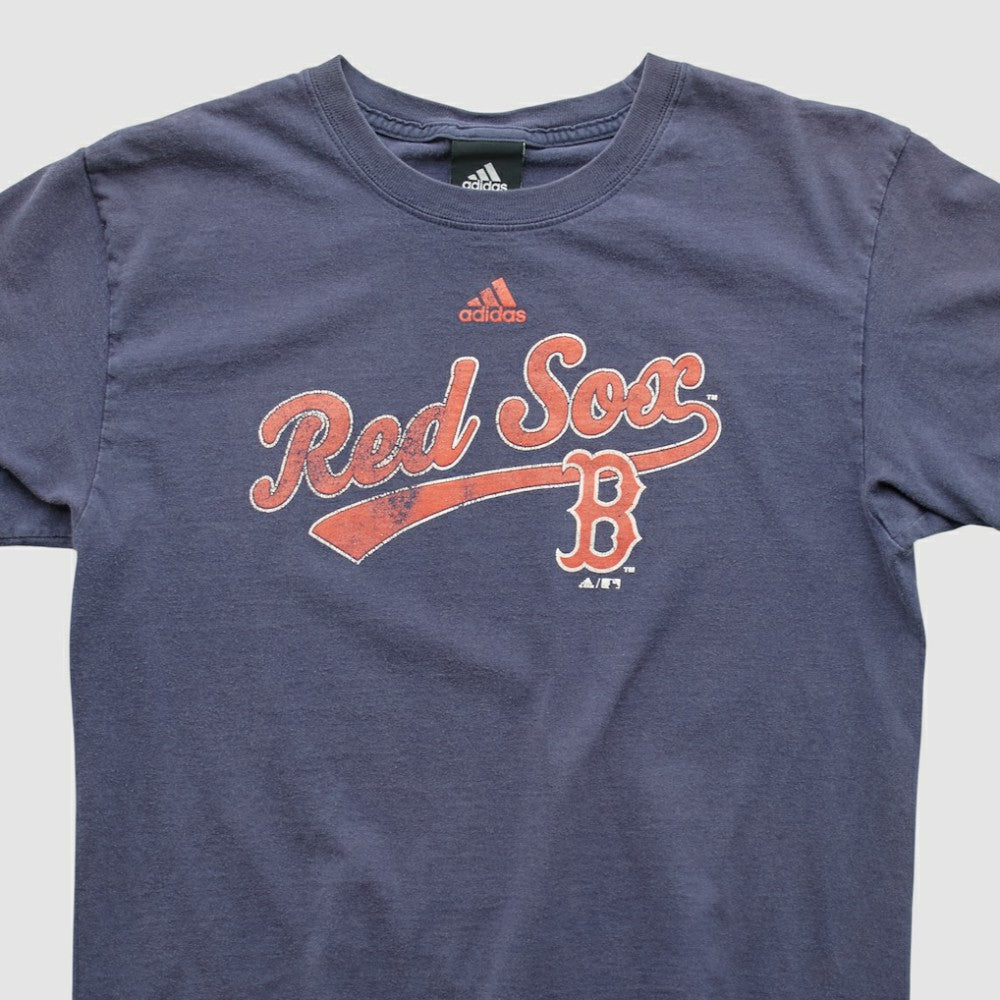 Boston Red Sox Adidas T-shirt - Navy - Vintage - Fanatics Sale