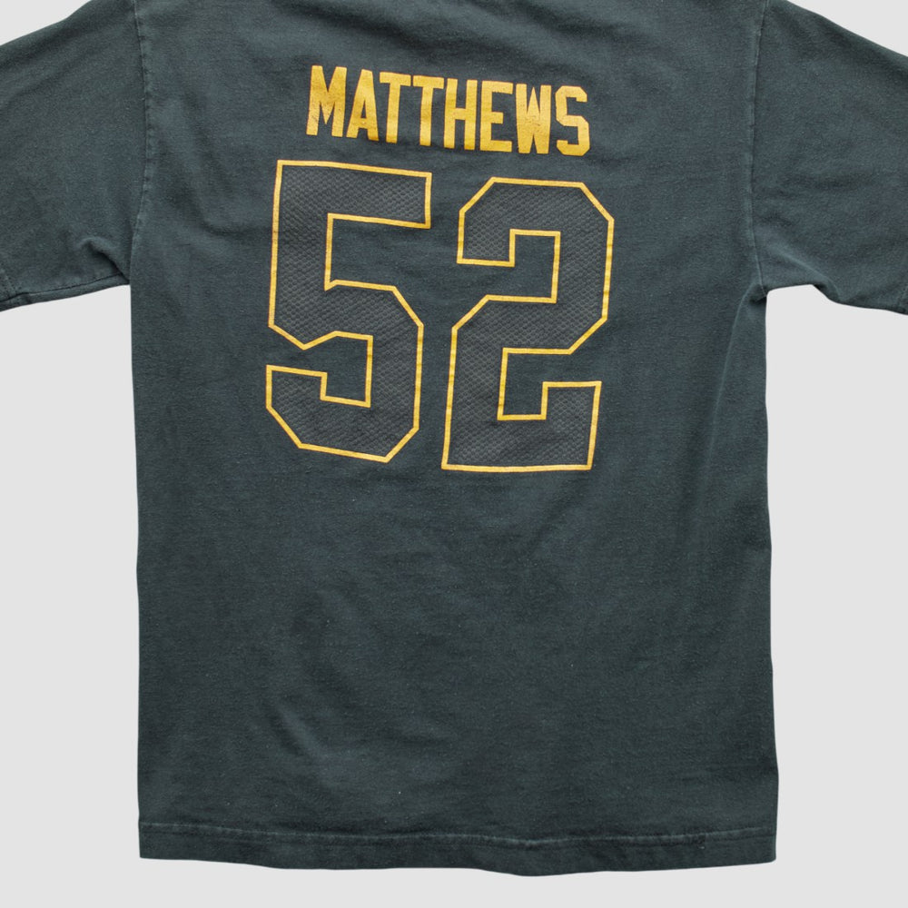 Fanatics Green Bay Packers Reebok 2000s T-shirt Black Vintage