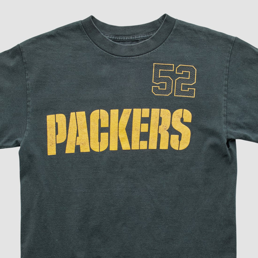 Fanatics Green Bay Packers Reebok 2000s T-shirt Black Vintage