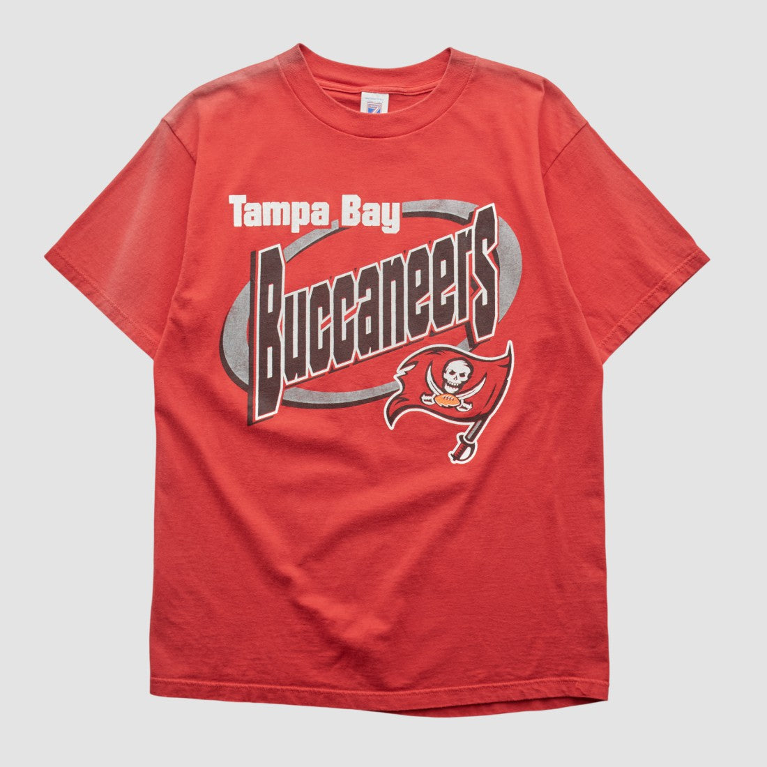 Fanatics Tampa Bay Buccaneers Logo 7 T-shirt Red Vintage