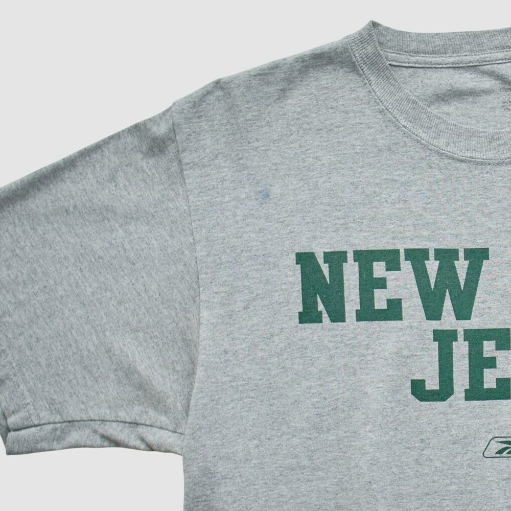 Fanatics New York Jets Reebok 2000s T-shirt Heather Gray Vintage