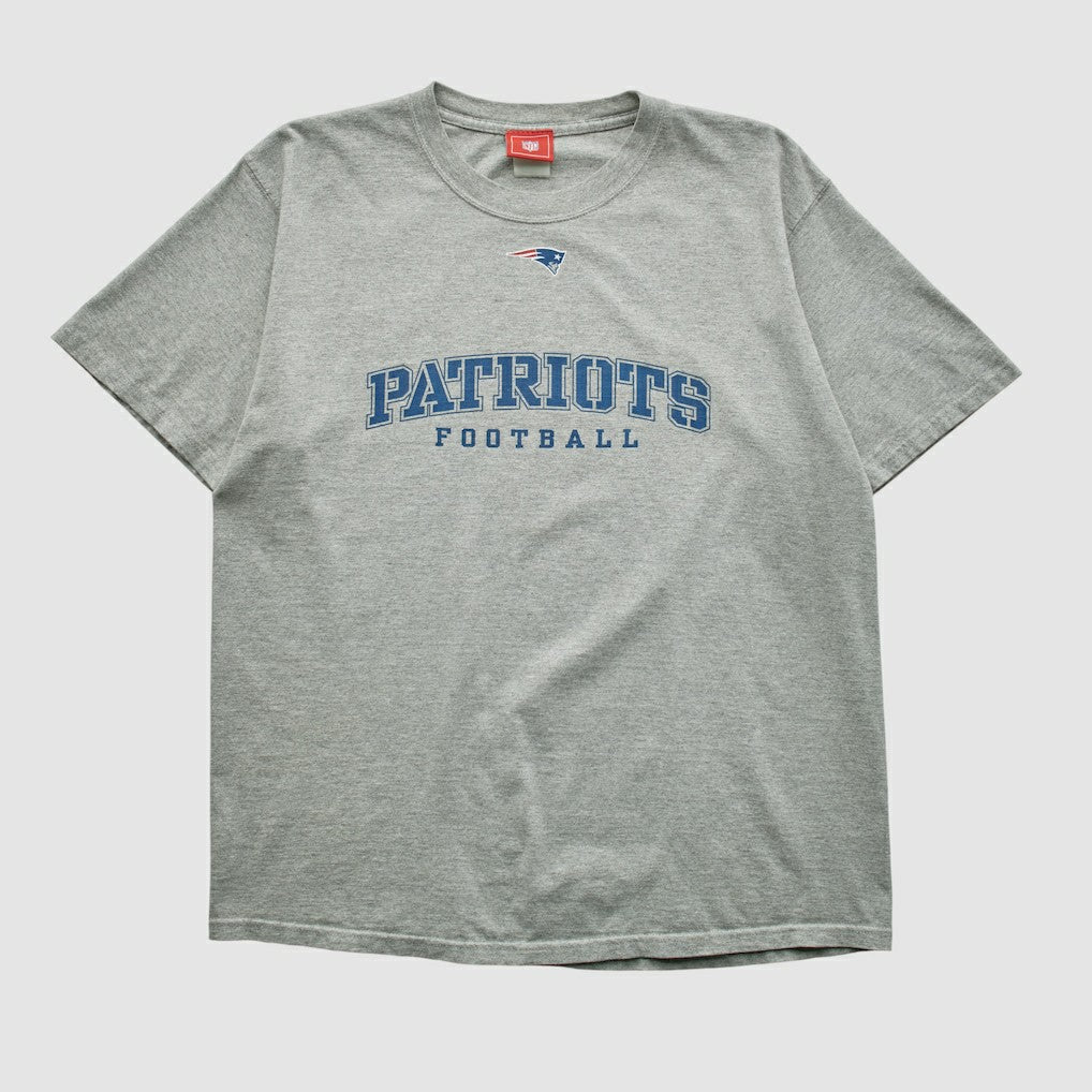 Fanatics New England Patriots NFL 2000s T-shirt Heather Gray Vintage