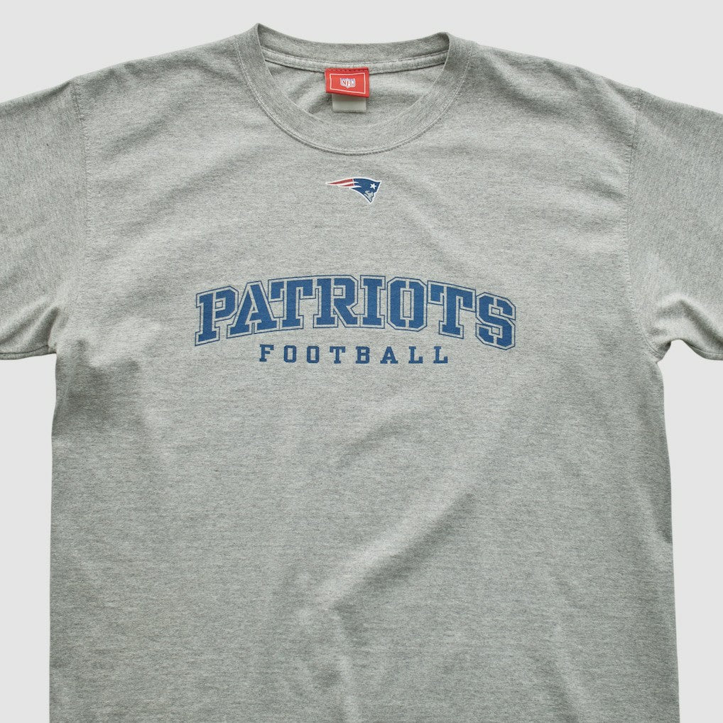 Fanatics New England Patriots NFL 2000s T-shirt Heather Gray Vintage
