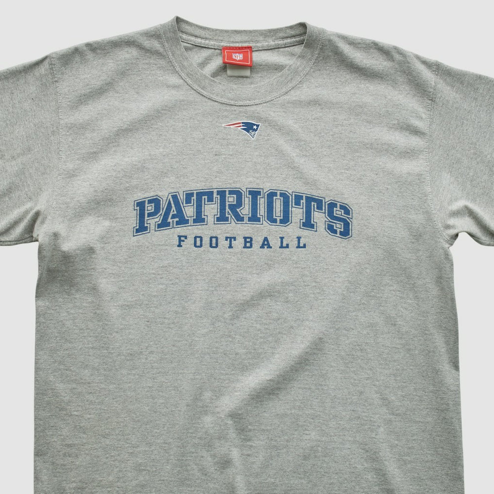 Fanatics New England Patriots NFL 2000s T-shirt Heather Gray Vintage