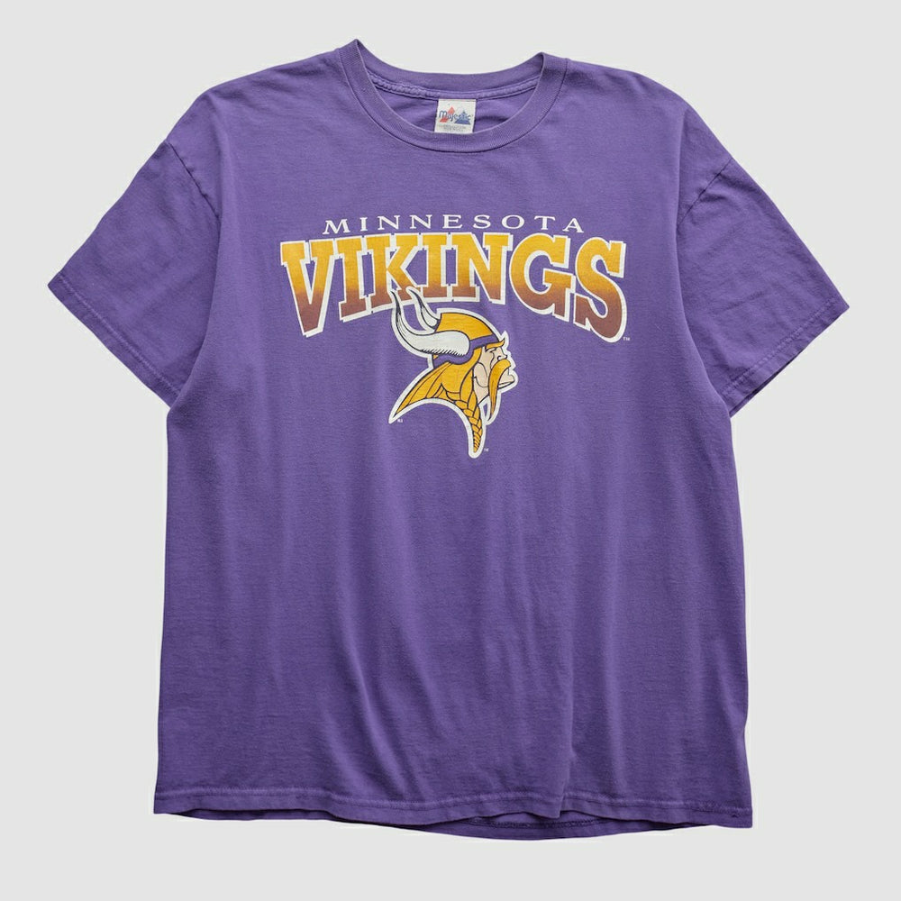 Fanatics Minnesota Vikings Majestic 2000s T-shirt Purple Vintage
