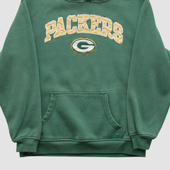 Fanatics Green Bay Packers NFL 2000s Hooded Pullover Sweatshirt Green Vintage