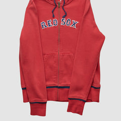Boston Red Sox Nike 2000s Hooded Full Zip Sweatshirt - Red - XVintage - Nike Online