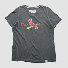 St. Louis Cardinals Nike 2000s T-shirt - Charcoal - XVintage - Nike Sale