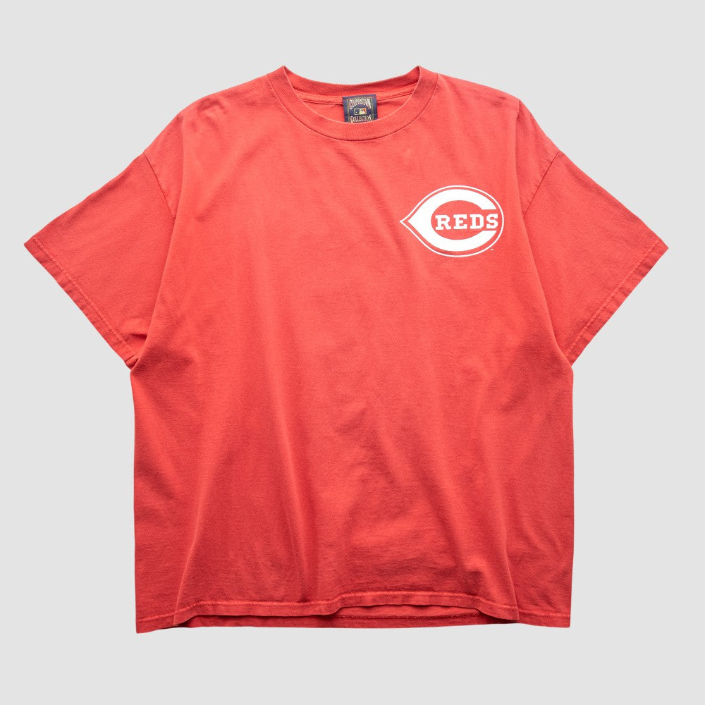 Cincinnati Reds Cooperstown Collection 2000s T-shirt - Red - Vintage - Fanatics Online
