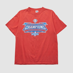 MLB World Series Delta 2008 T-shirt - Red - Vintage - Fanatics Online