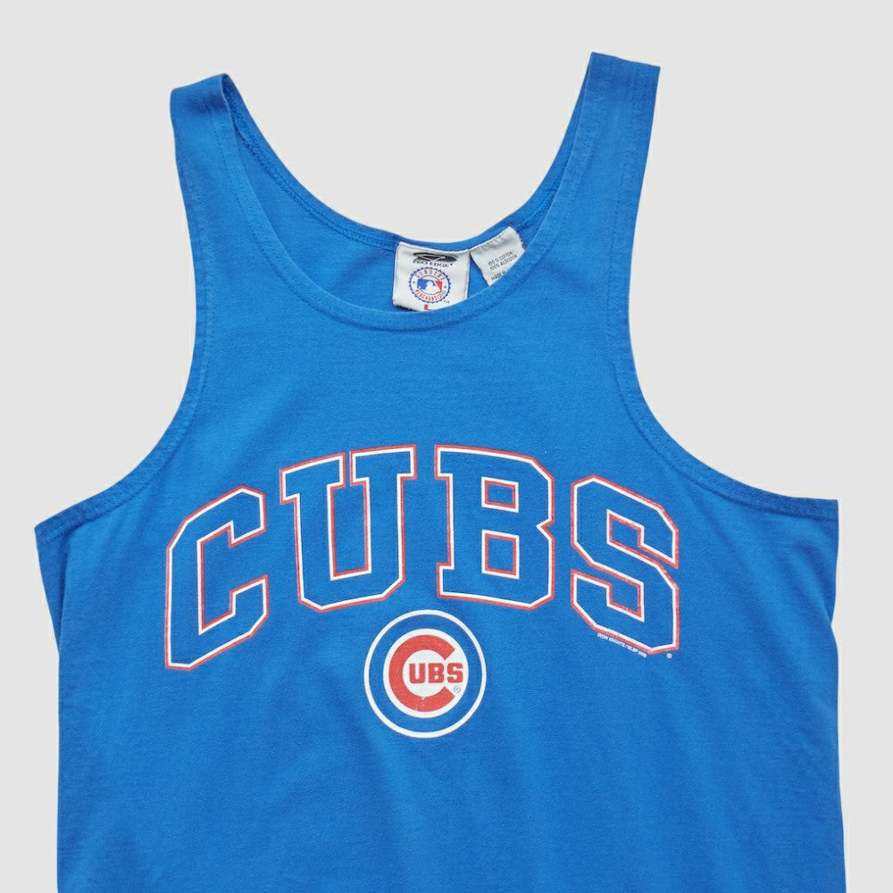 Chicago Cubs Pro Player 2000s Tank - Blue - Vintage - Fanatics Sale