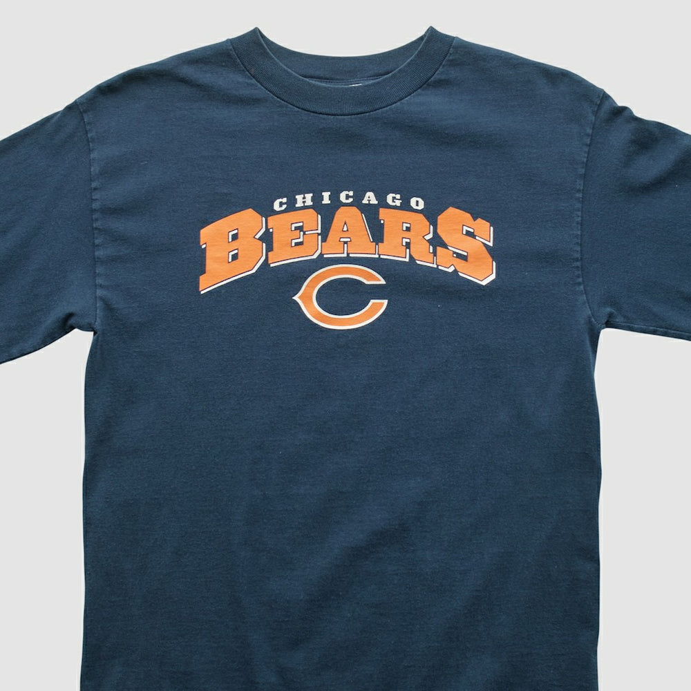 Fanatics Chicago Bears NFL 2000s Long Sleeve T-shirt Navy Vintage
