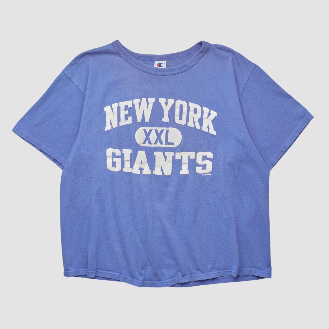 Fanatics New York Giants Champion 1995 T-shirt Blue Vintage