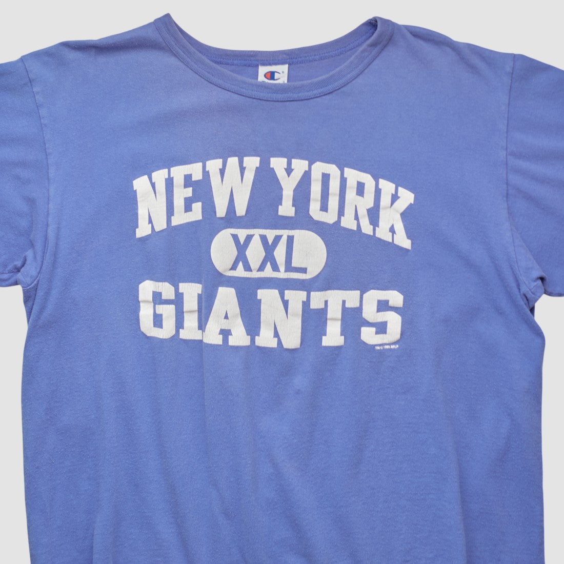 Fanatics New York Giants Champion 1995 T-shirt Blue Vintage