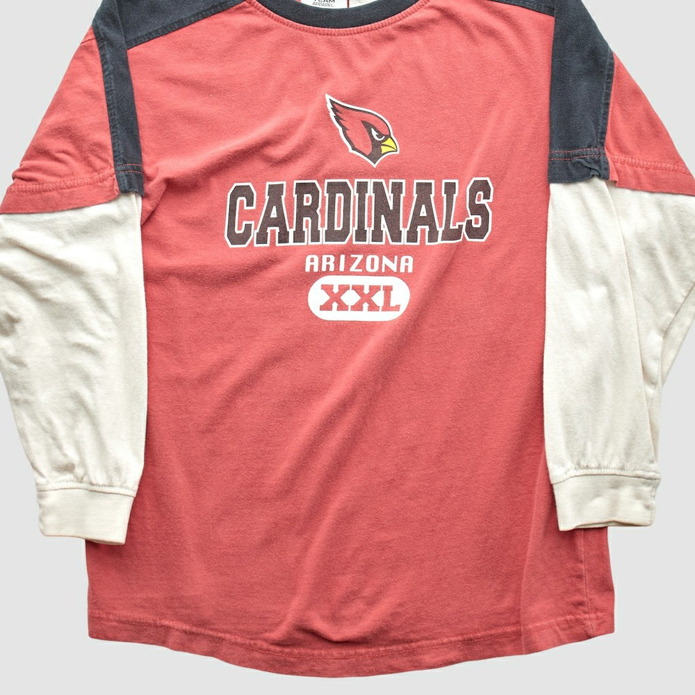Fanatics Arizona Cardinals NFL 2010s Long Sleeve T-shirt Red Vintage