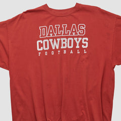 Fanatics Dallas Cowboys Cowboys Team Apparel 2000s T-shirt Red Vintage