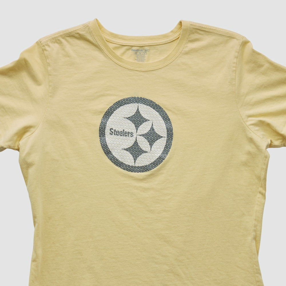 Fanatics Pittsburgh Steelers Reebok 2000s T-shirt Yellow Vintage