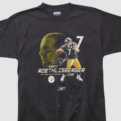 Fanatics Pittsburgh Steelers Reebok 2008 T-shirt Charcoal Vintage