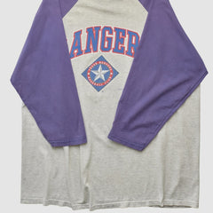 Texas Rangers Logo Athletic T-shirt - Heather Gray - 2XVintage - Fanatics Online