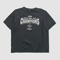 Fanatics New Orleans Saints NFL 2010 T-shirt Black Vintage