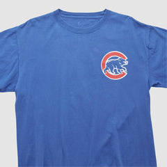 Chicago Cubs Majestic 2008 T-shirt - Blue - XVintage - Fanatics on Sale