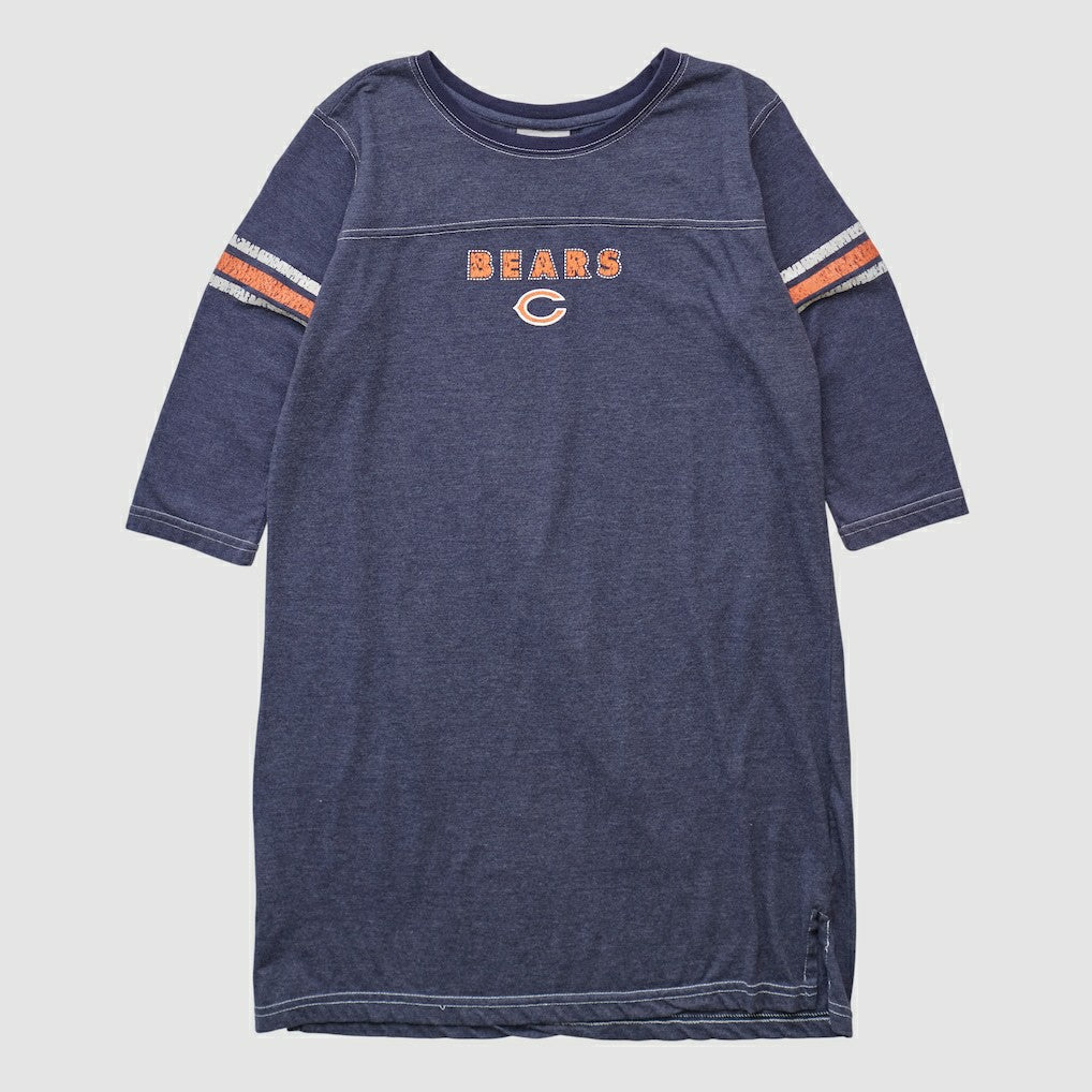 Fanatics Chicago Bears Reebok 2000s T-shirt Navy Vintage