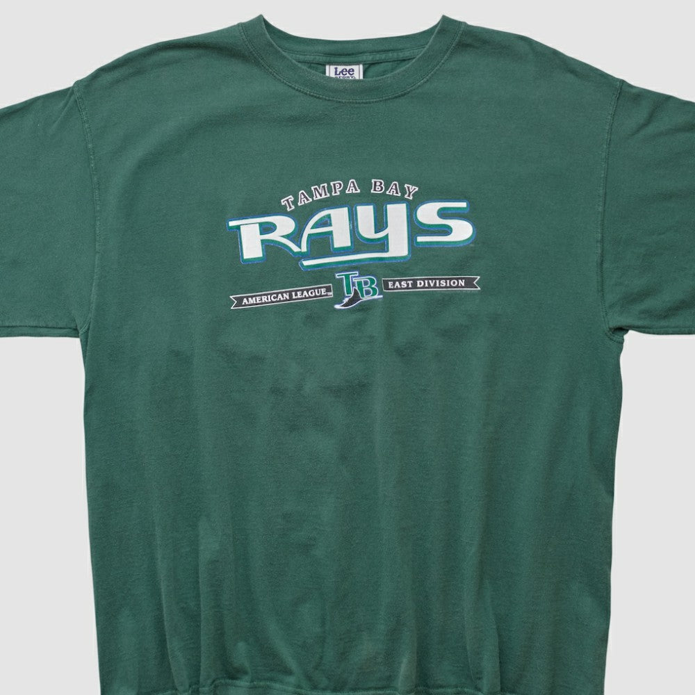 Tampa Bay Rays Lee Sport T-shirt - Green - Vintage - Fanatics Discount