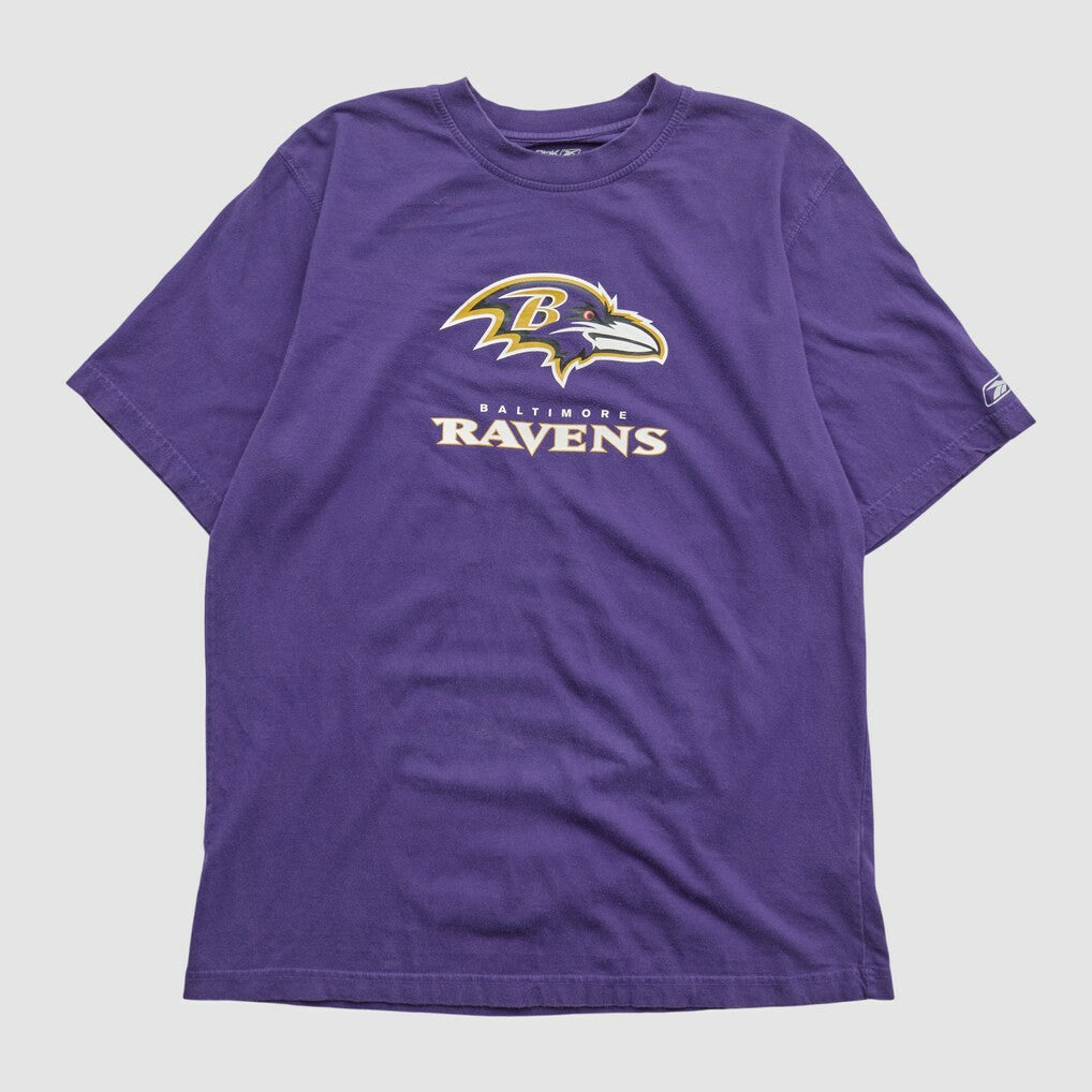 Fanatics Baltimore Ravens Reebok 2000s T-shirt Purple Vintage