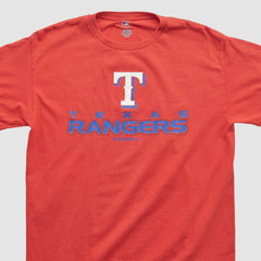 Texas Rangers Genuine Merchandise 2000s T-shirt - Red - Vintage - Fanatics on Sale