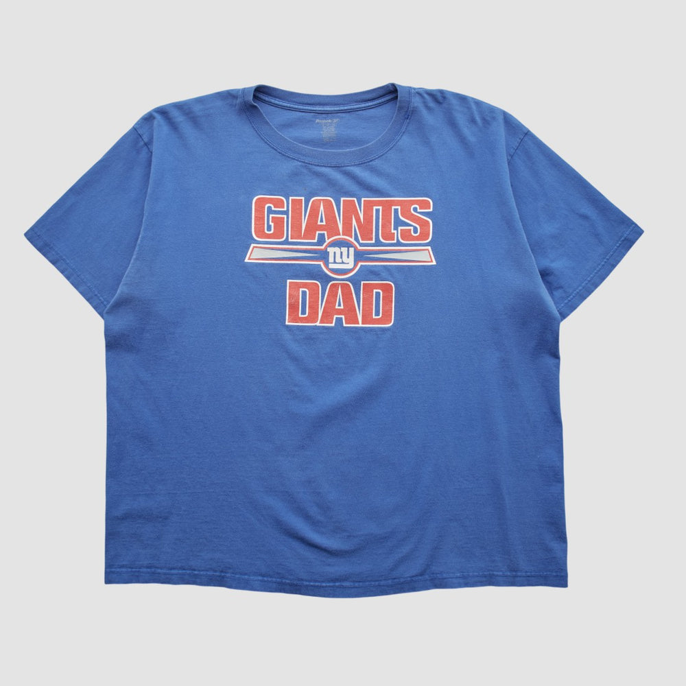 Fanatics New York Giants Reebok T-shirt Blue Vintage