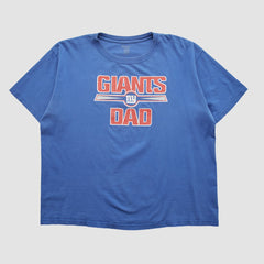 Fanatics New York Giants Reebok T-shirt Blue Vintage