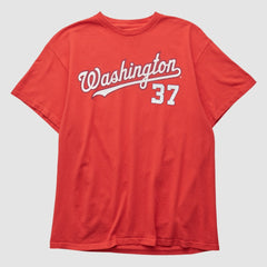 Washington Nationals Genuine Merchandise 2000s T-shirt - Red - Vintage - Fanatics Online
