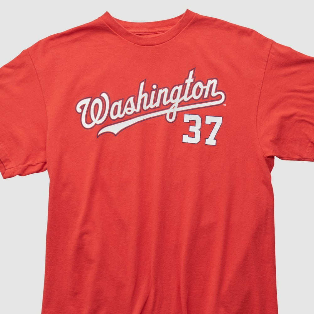 Washington Nationals Genuine Merchandise 2000s T-shirt - Red - Vintage - Fanatics Online