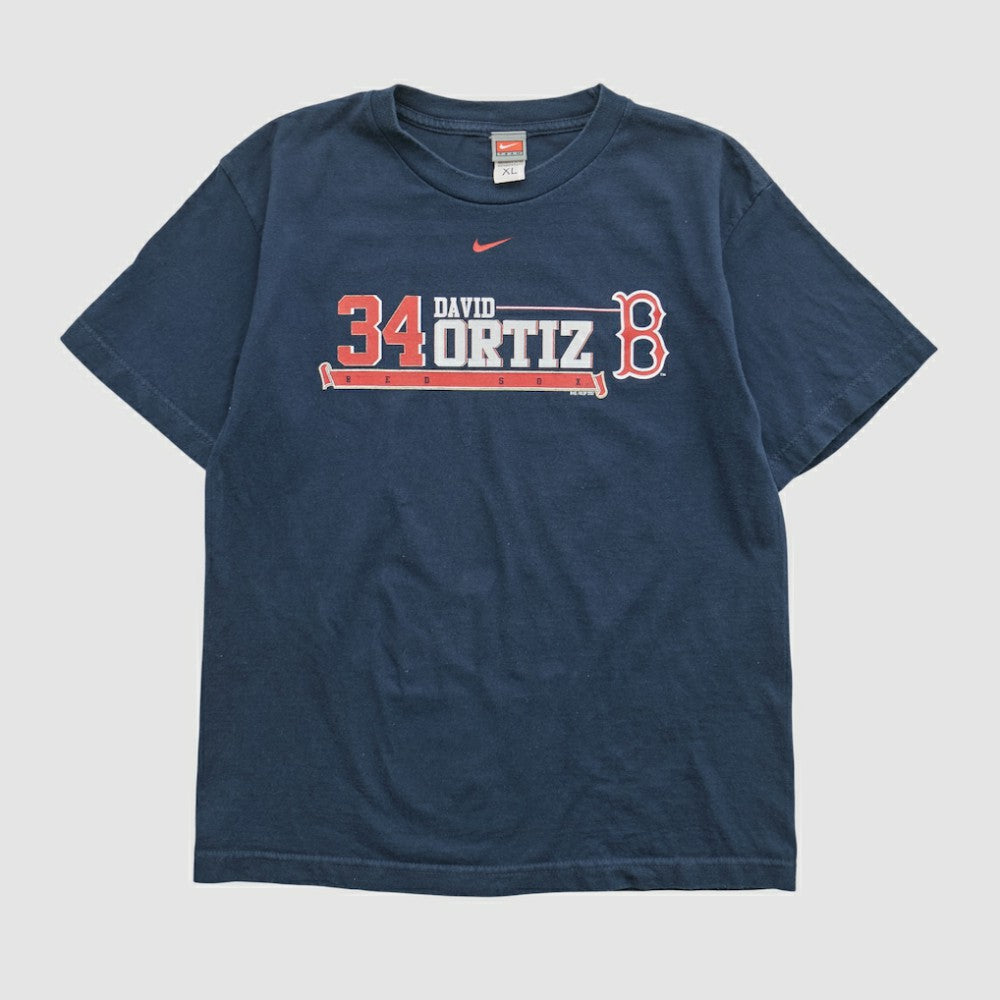 David Ortiz Nike 2007 T-shirt - Navy - Vintage - Nike Online