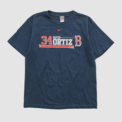 David Ortiz Nike 2007 T-shirt - Navy - Vintage - Nike Online