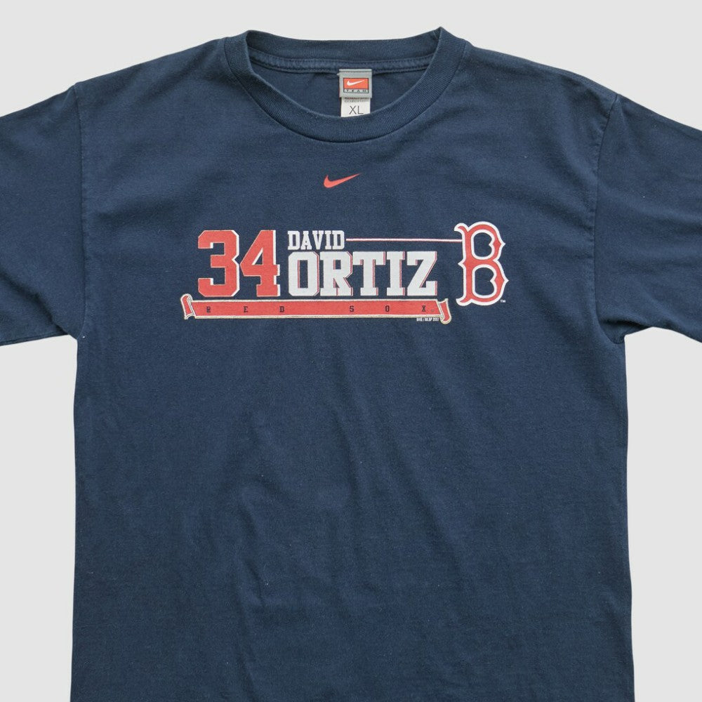 David Ortiz Nike 2007 T-shirt - Navy - Vintage - Nike Online