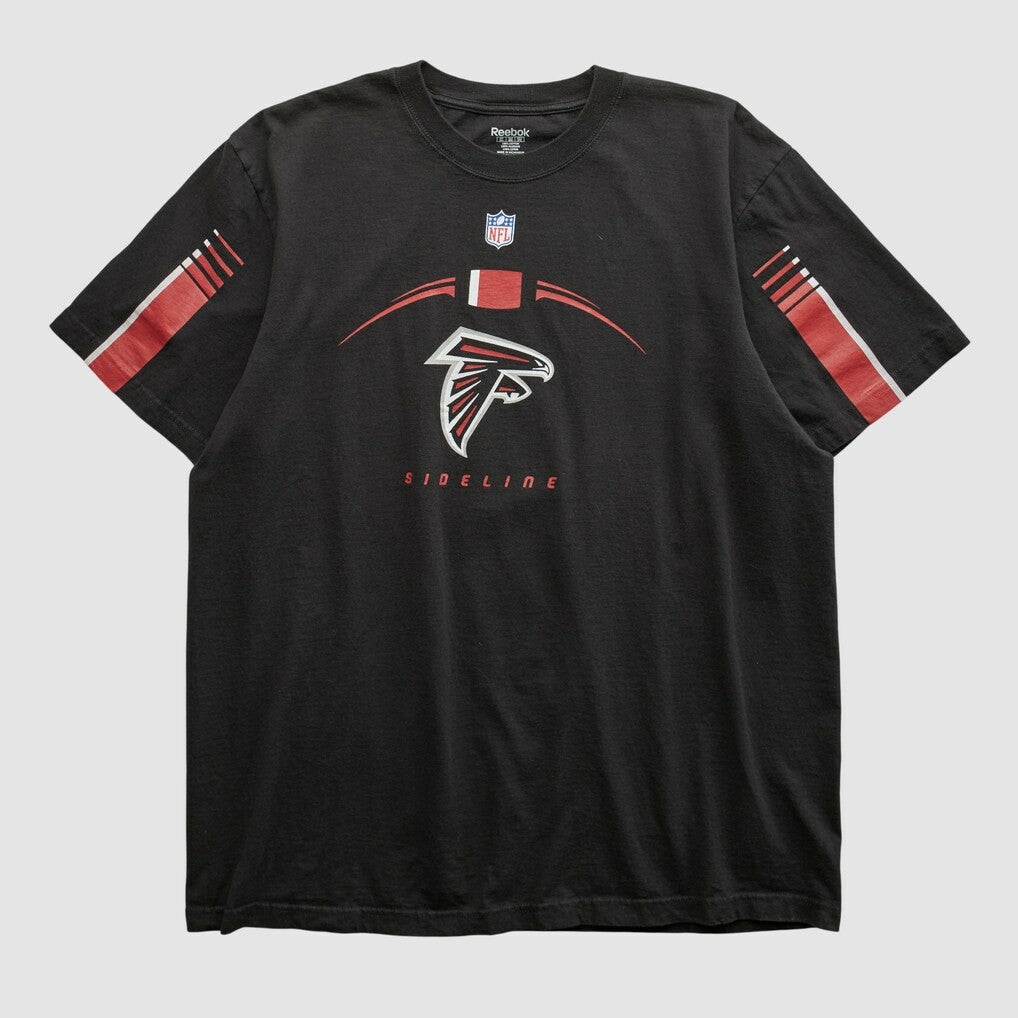 Fanatics Atlanta Falcons Reebok 2000s T-shirt Black Vintage