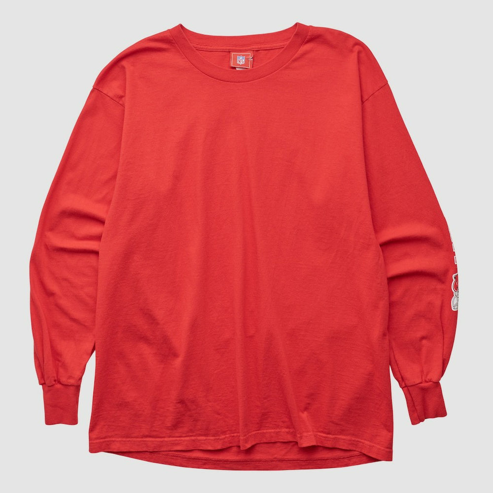 Fanatics Kansas City Chiefs NFL 2000s Long Sleeve T-shirt Red Vintage