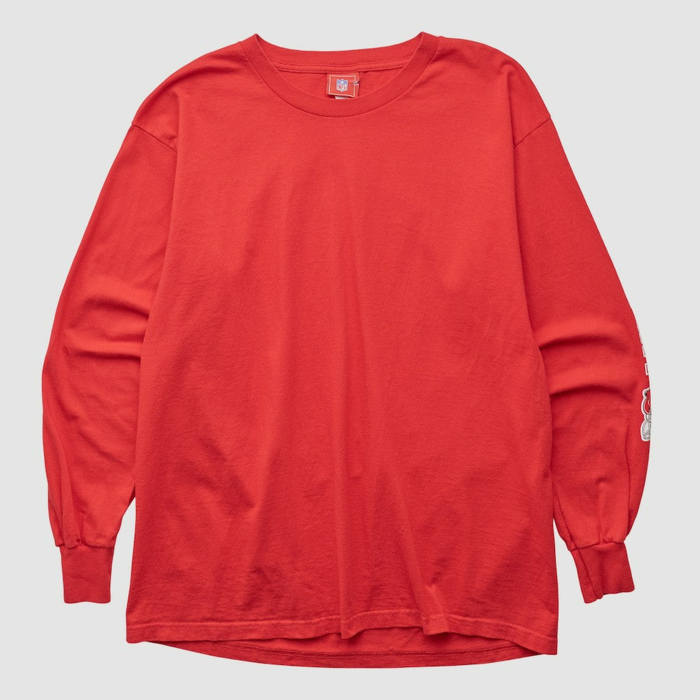 Fanatics Kansas City Chiefs NFL 2000s Long Sleeve T-shirt Red Vintage