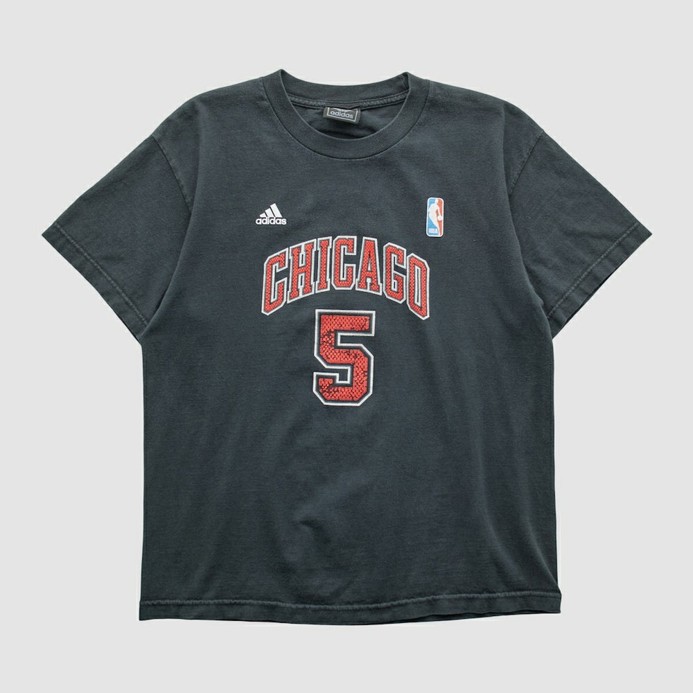 Chicago Bulls 2010s T-shirt for sale Black Vintage | Adidas outlet