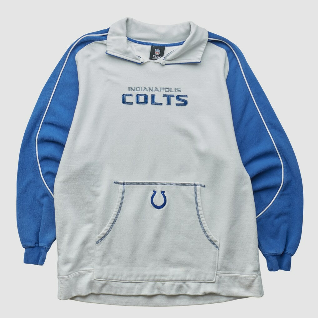 Fanatics Indianapolis Colts NFL 2010s Pullover Sweatshirt White Vintage